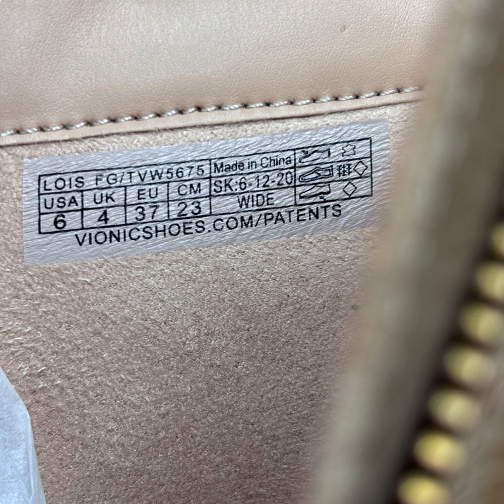 NWT Vionic Magnolia Lois Full Grain Chukka Bootie 6 WIDE - Picture 9 of 13